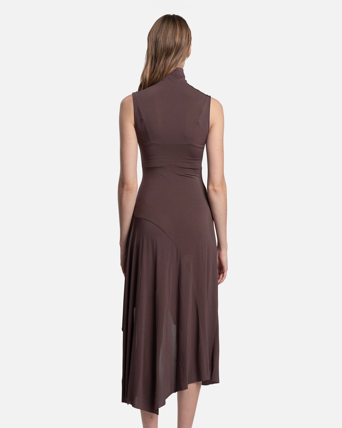 Paloma Wool Women Dresses Balongo Sleeveless Dress in Brown