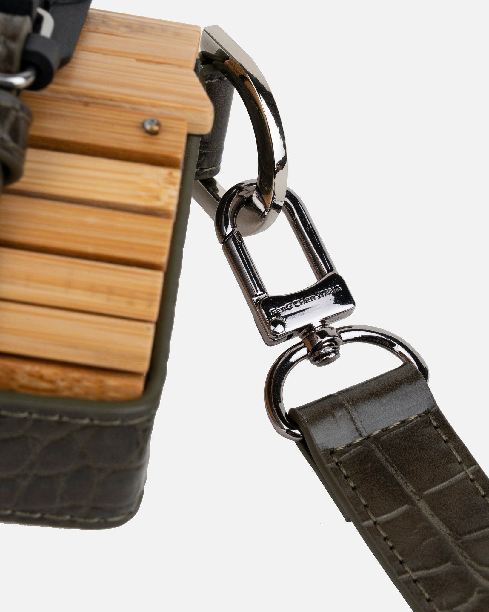 Feng Chen Wang Women Bags Bamboo Bag in Dark Green