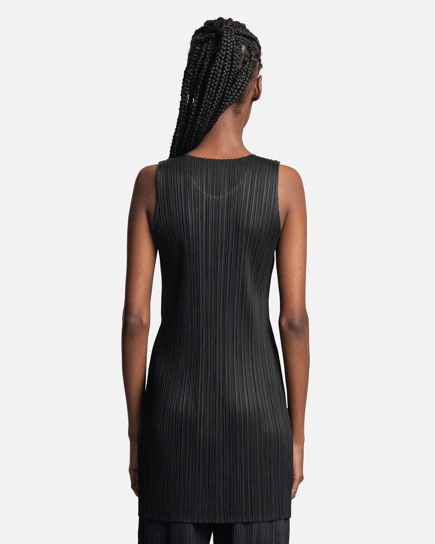 Basics Mini-Dress in Black SVRN Basics Mini-Dress in Black SVRN