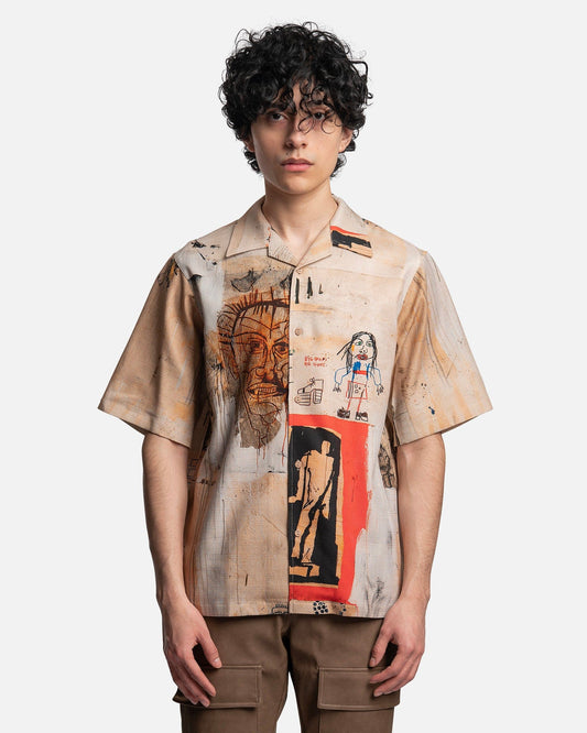 MISBHV Men's Shirts Basquait Edition 'Big Shoes' Shirt in Multicolor
