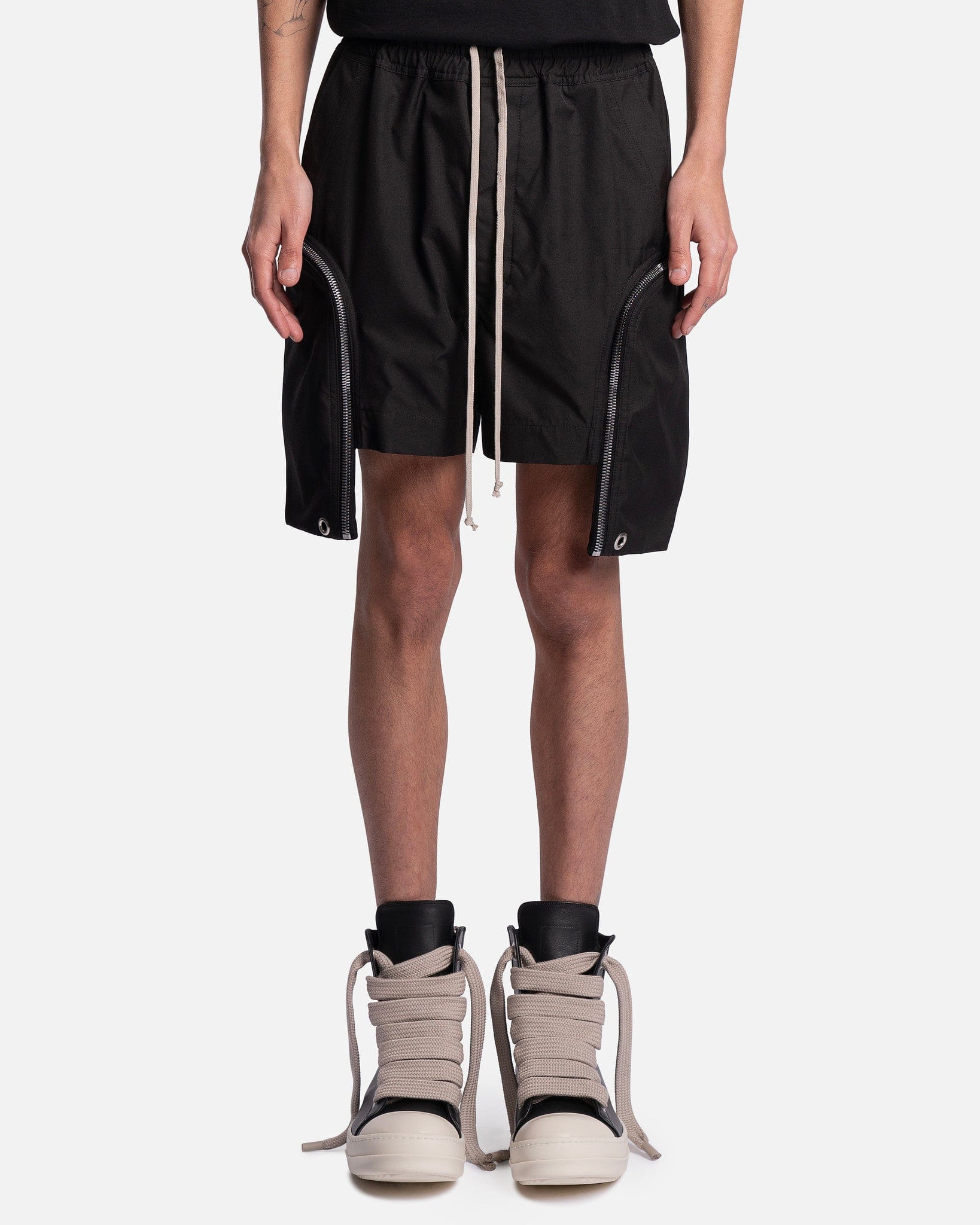 Rick Owens Men's Shorts Bauhaus Boxers in Black
