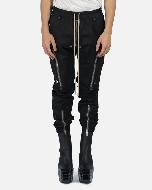 Rick Owens Men's Pants Bauhaus Cargo in Black