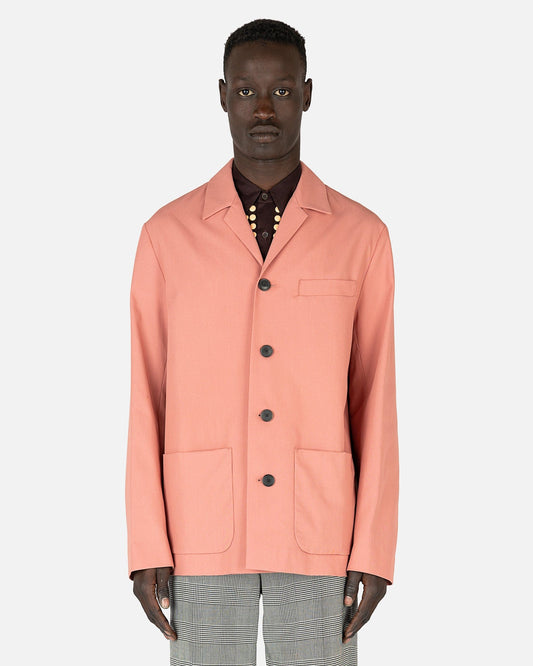Dries Van Noten Men's Jackets Bayos Jacket in Salmon