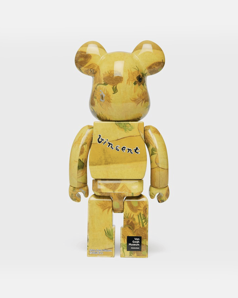 Medicom Lifestyle Home Be@rbrick 400% and 100% "Sunflowers" by Van Gogh