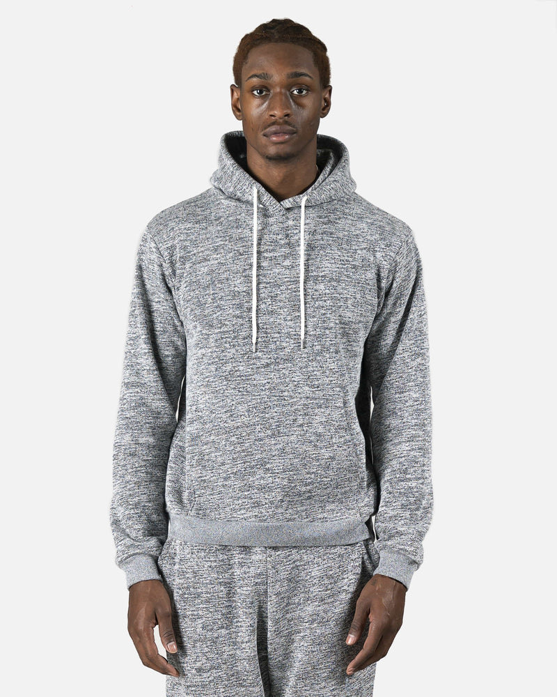 John Elliott Men's Sweatshirts Beach Hoodie in Charcoal