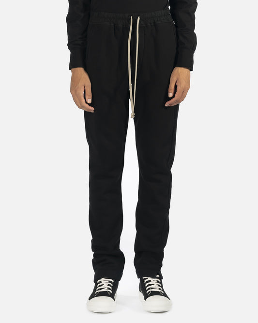 Rick Owens DRKSHDW Men's Pants Berlin Drawstring Pant in Black