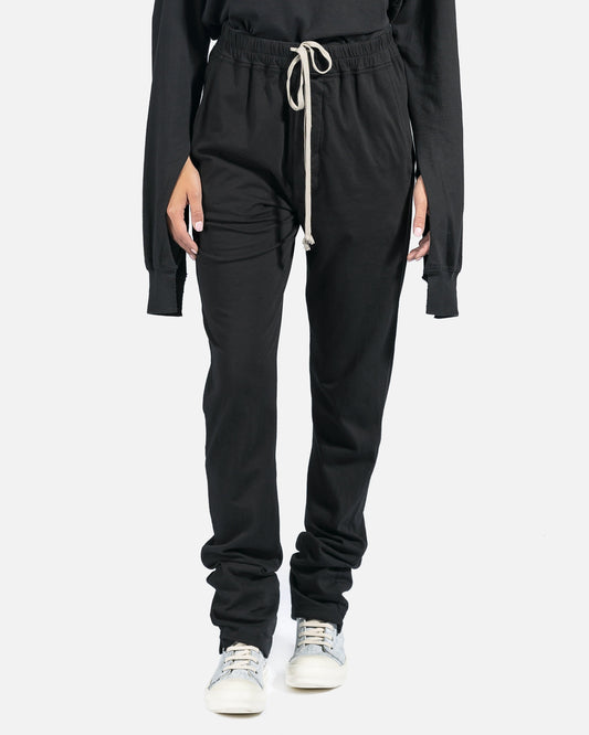 Rick Owens DRKSHDW Women Pants Berlin Drawstring Pant in Black