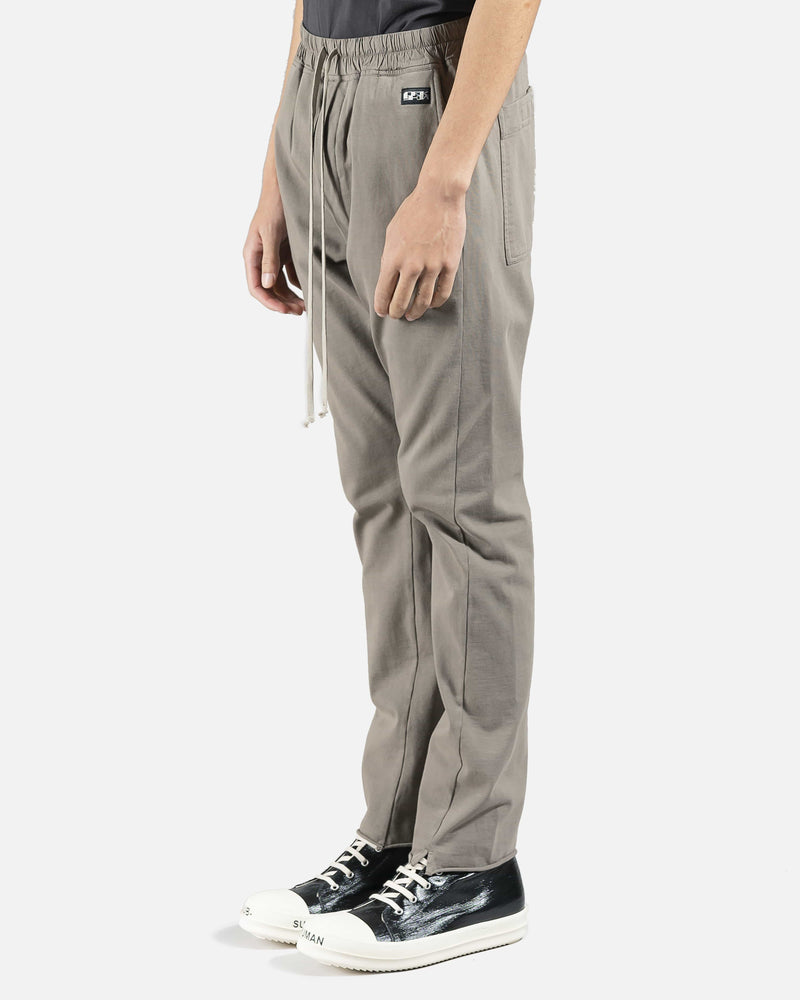 Rick Owens DRKSHDW Men's Pants Berlin Drawstring Pant in Dust