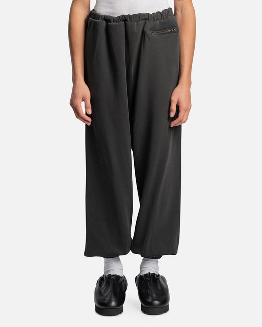 Willy Chavarria Men's Pants Big Daddy Sweat Pants in Jet Black