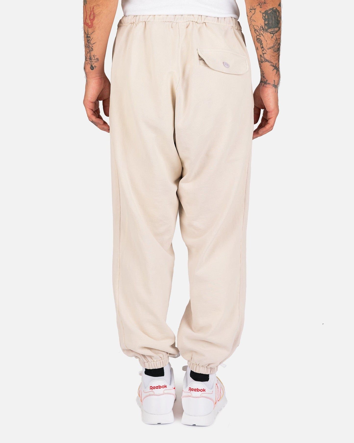 Willy Chavarria Men's Pants Big Daddy Sweatpants in Dorian Gray