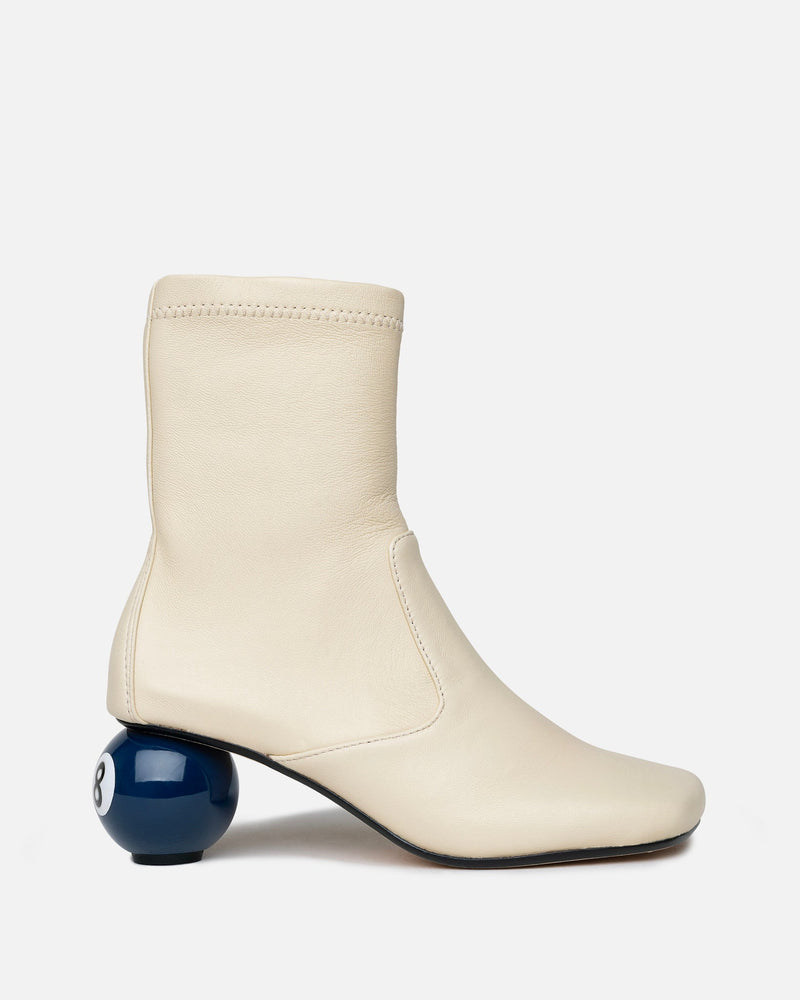 Billiard Heel Boots in Beige – SVRN