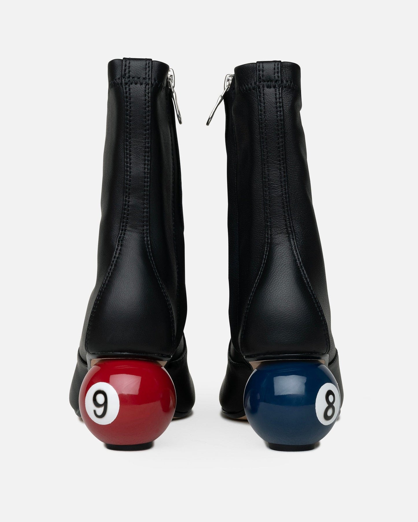 Maison Mihara Yasuhiro Women Boots Billiard Heel Boots in Black