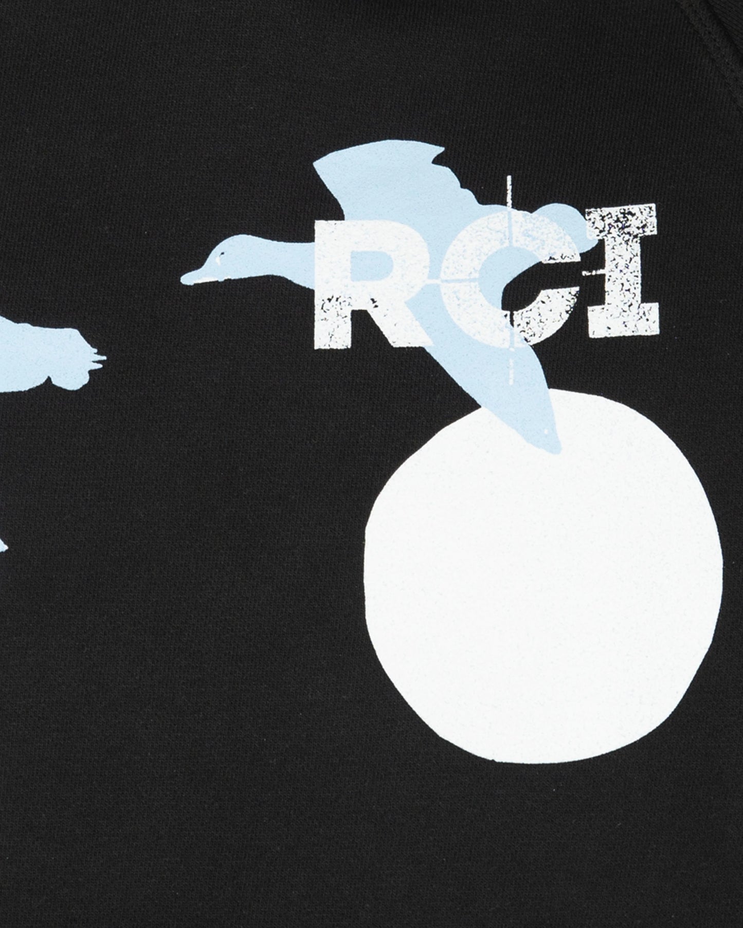 Reese Cooper Men's Sweatshirts Birds Hooded Sweatshirt in Black