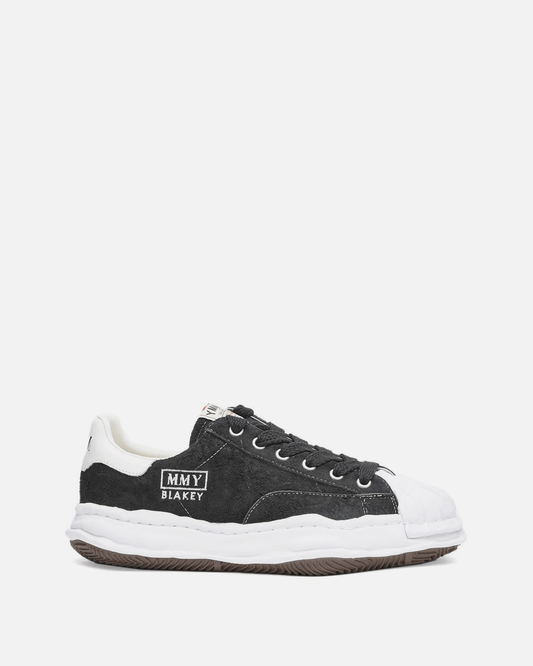Maison Mihara Yasuhiro Men's Sneakers Blakey Broken Suede Low Top in Black
