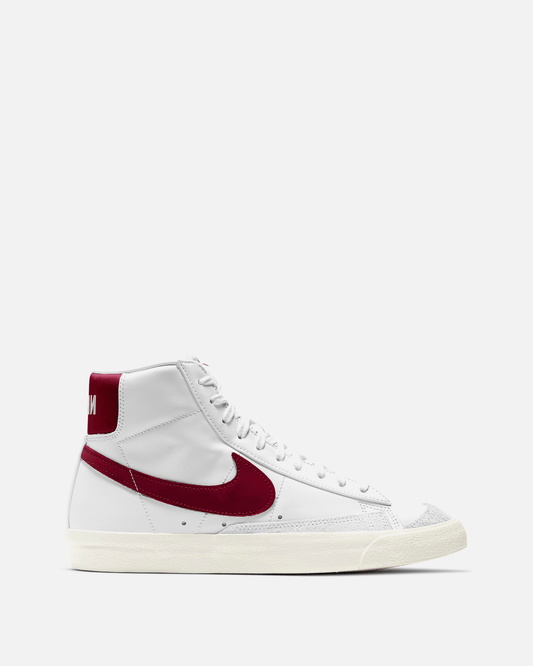 Nike Men's Sneakers Blazer Mid '77 Vintage in White/Red
