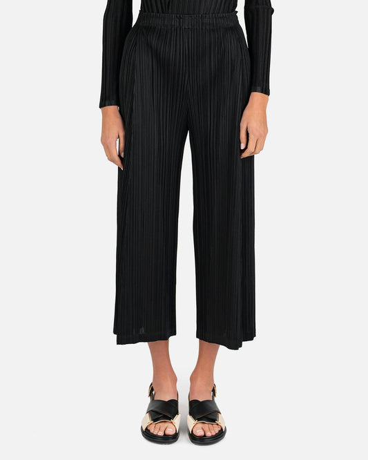 Pleats Please Issey Miyake Women Pants Blow Pants in Black