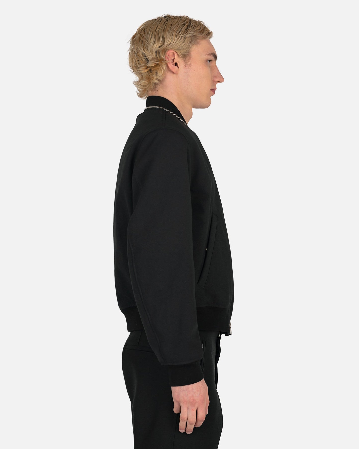 Jil Sander Men's Jackets Bomber Jacket in Black