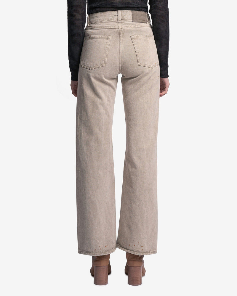 Our Legacy Women Pants Boot Cut in Attic Wash Denim