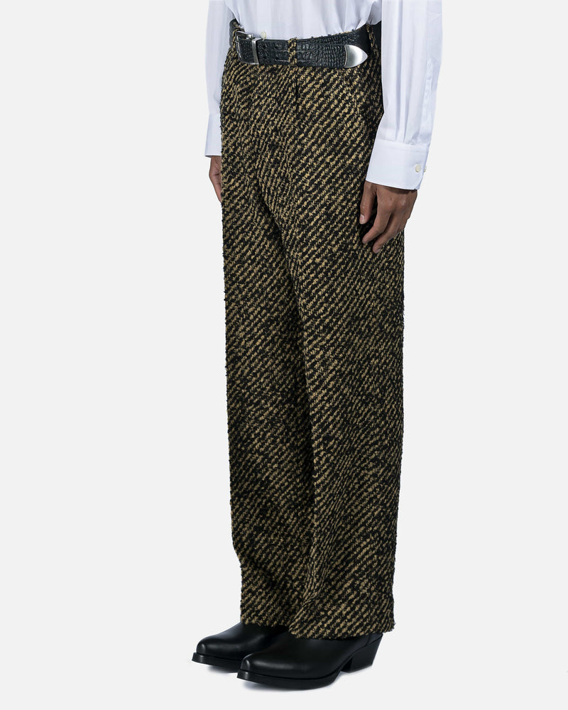 Our Legacy Men's Pants Borrowed Chino in Black/Beige