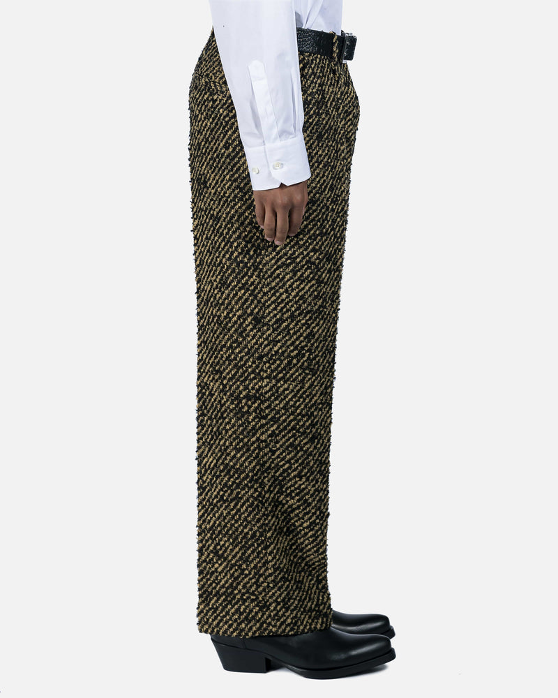 Our Legacy Men's Pants Borrowed Chino in Black/Beige