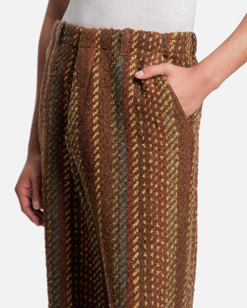 Our Legacy Men's Pants Borrowed Chino in Kaleidoscope Jazz Wool