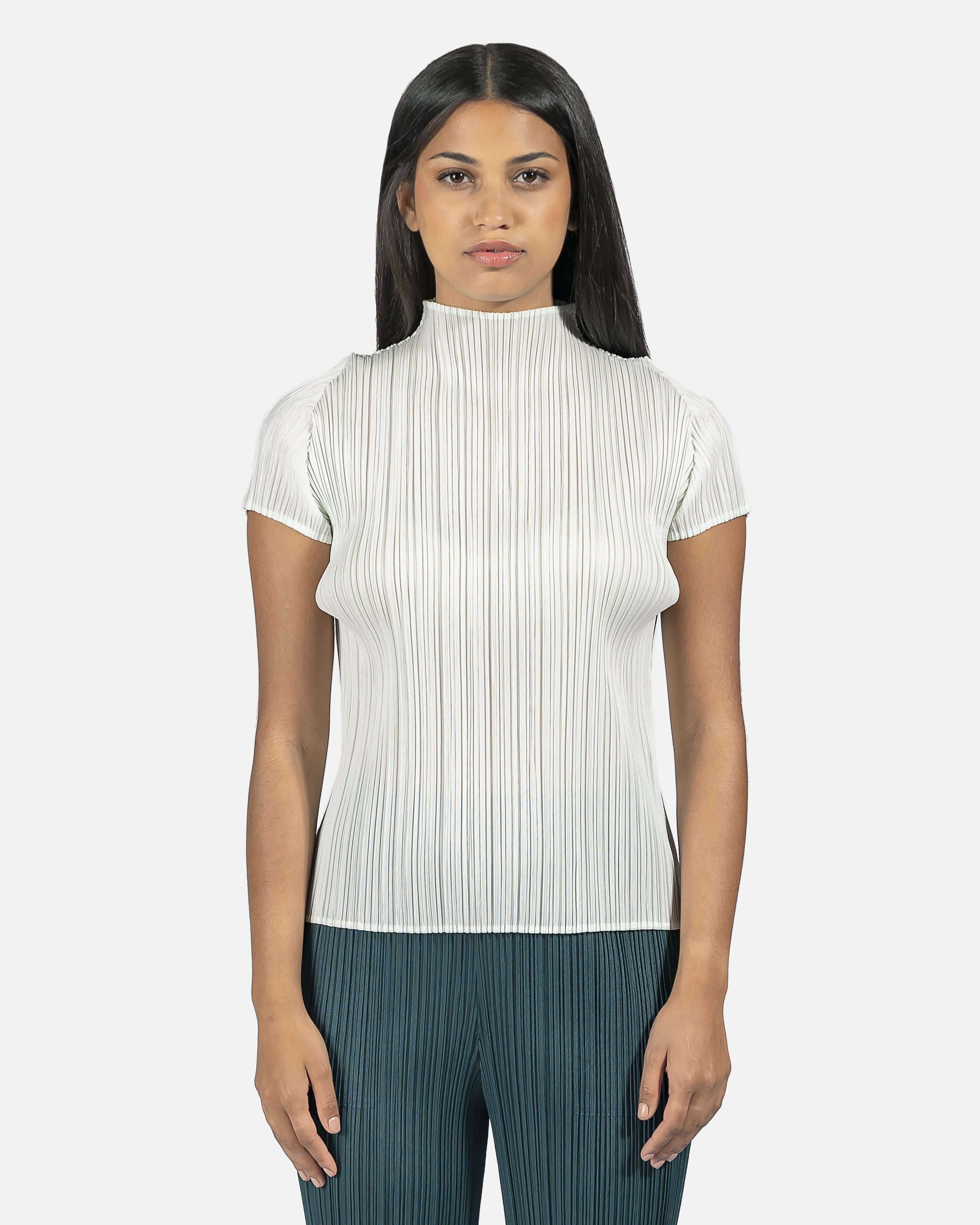 Bouquet Colors Turtleneck in White – SVRN