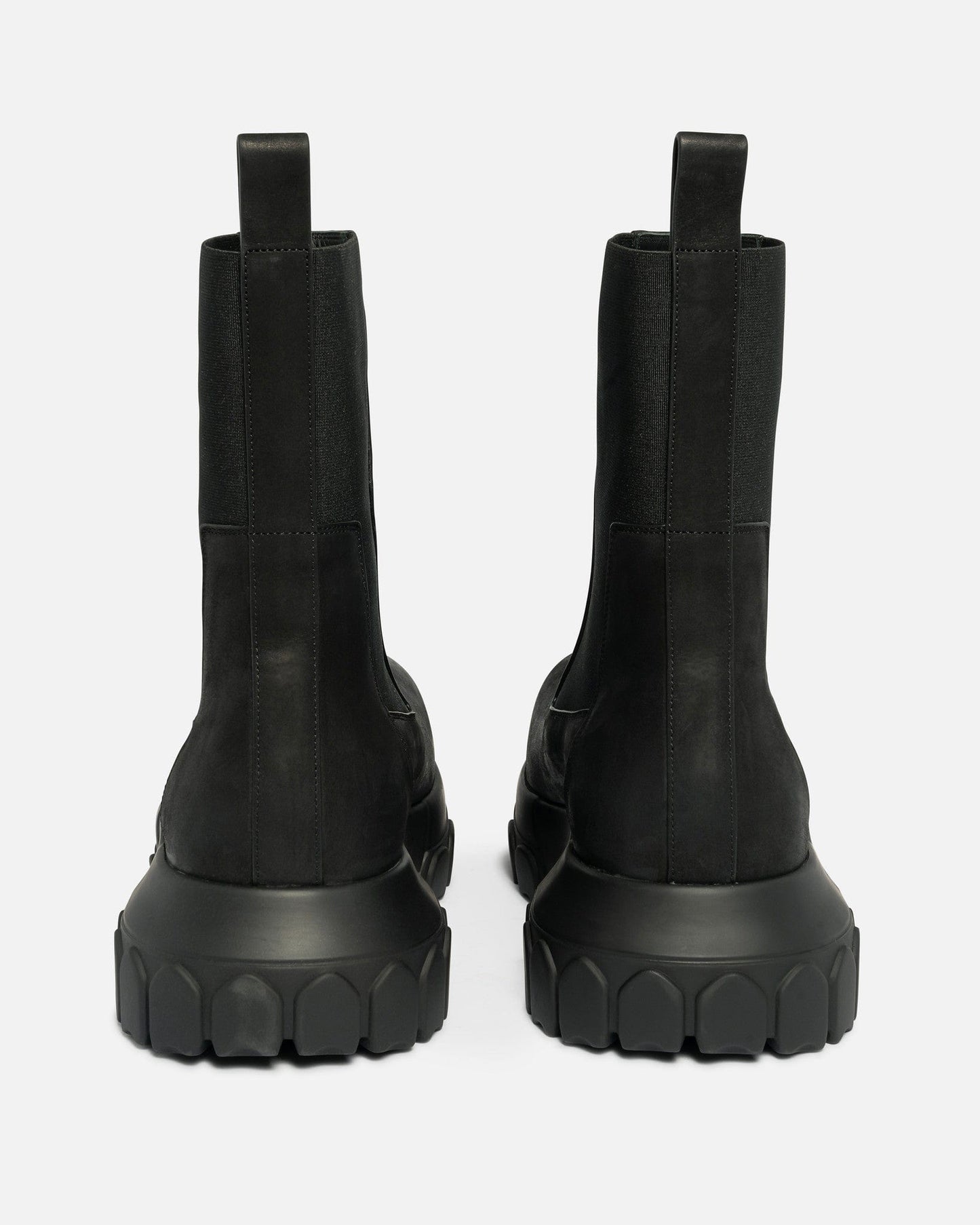 Rick Owens Men's Boots Bozo Beatles in Black/Black