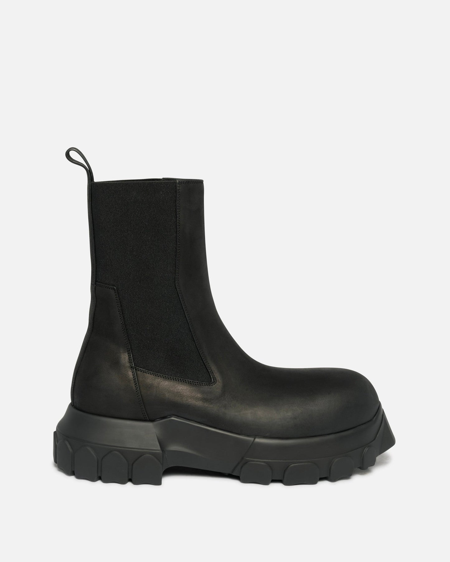 Rick Owens Men's Boots Bozo Beatles in Black/Black