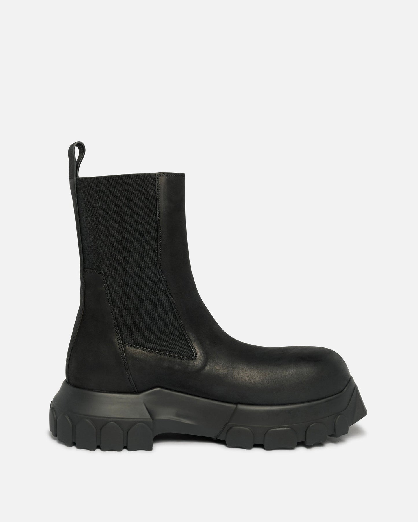 Rick Owens Men's Boots Bozo Beatles in Black/Black