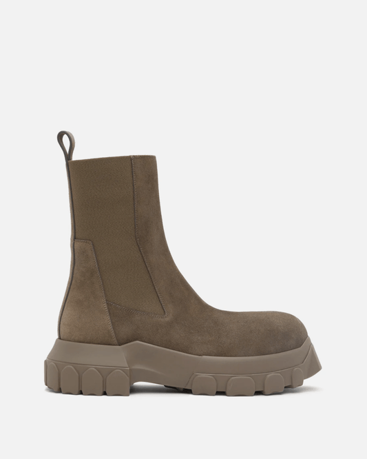Rick Owens Men's Boots Bozo Beatles in Dust/Dust