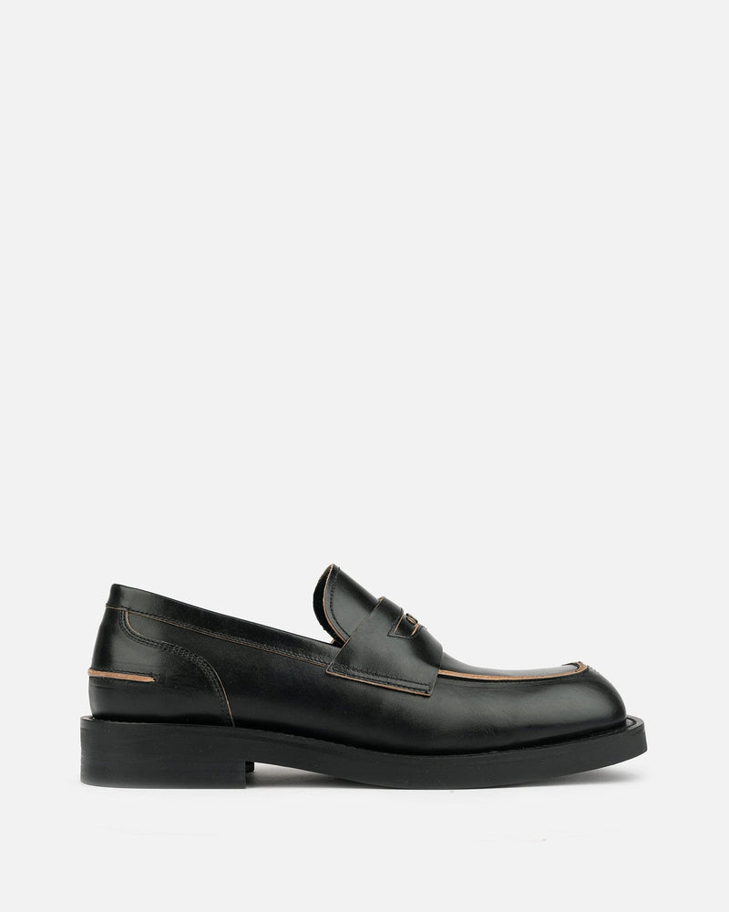 Andersson Bell Men's Shoes Broeils Penny Loafer in Black