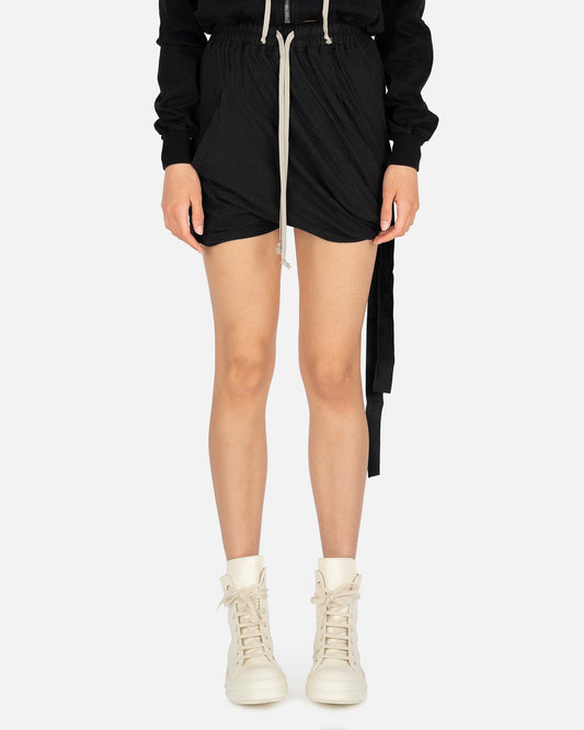 Rick Owens DRKSHDW Women Shorts Buds Shorts in Black