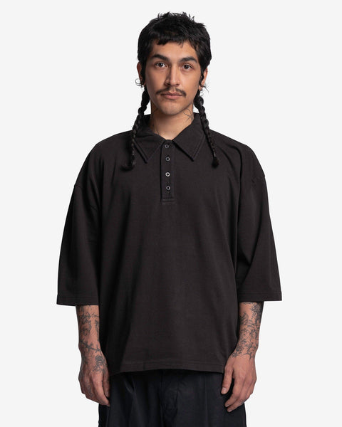 トップス WILLY CHAVARRIA BUFFALO GOLF POLO MESH L buffalo-golf-polo-in-solid-