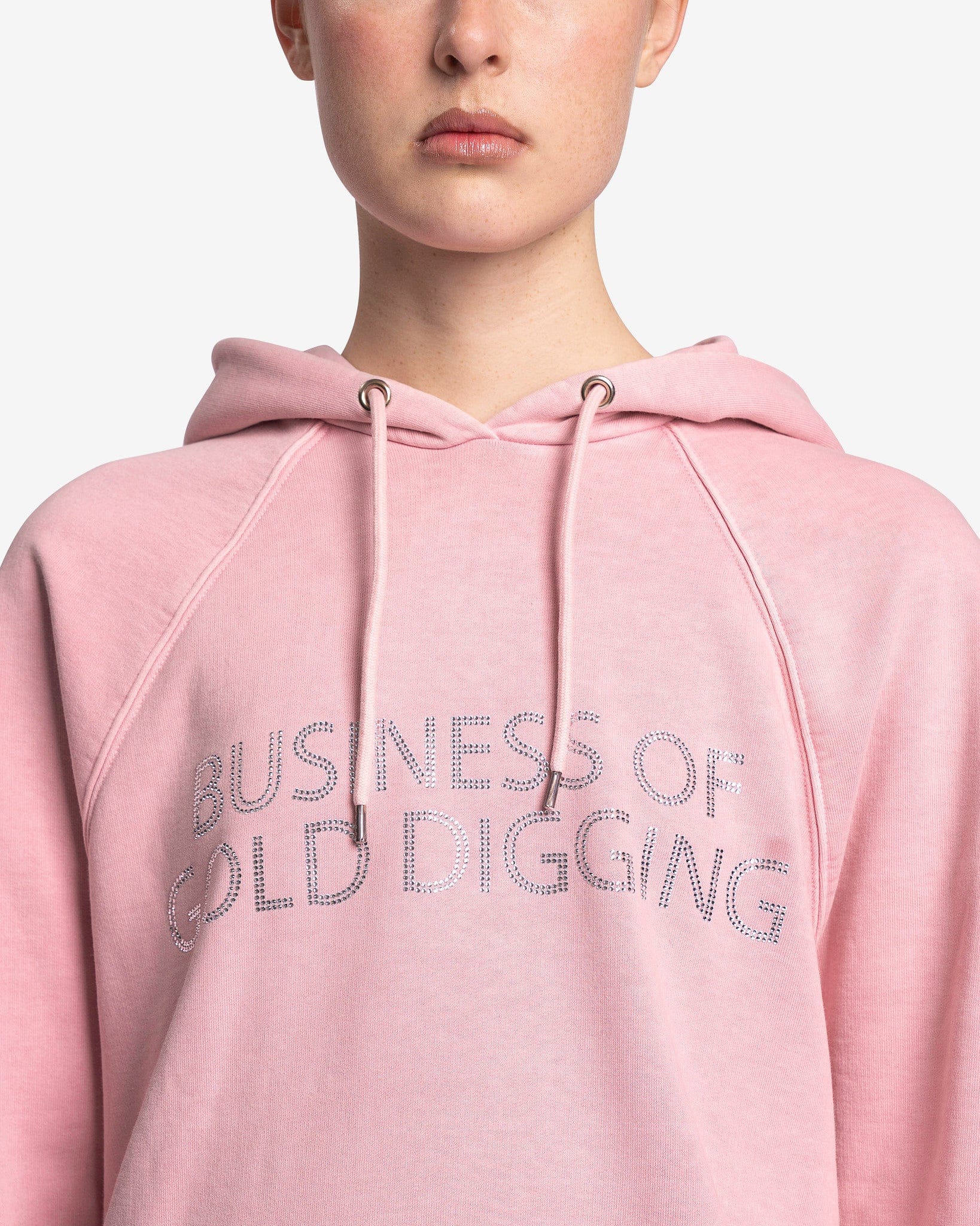 AVAVAV Women Sweaters Business of Gold Digging in Rose