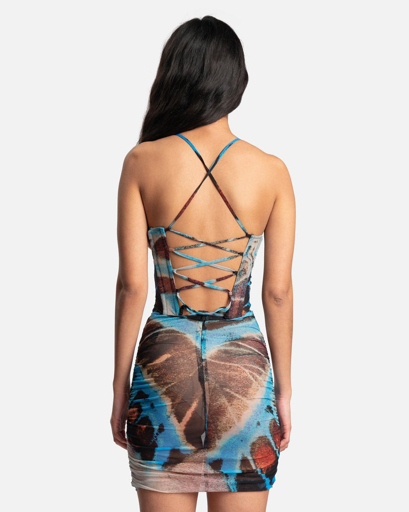 Butterfly Boho Mini Dress in Multi – SVRN Butterfly Boho Mini Dress in Multi – SVRN