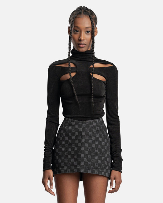 MISBHV Women Tops Butterfly Top in Black