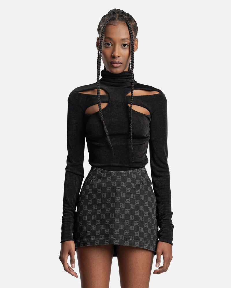 MISBHV Women Tops Butterfly Top in Black