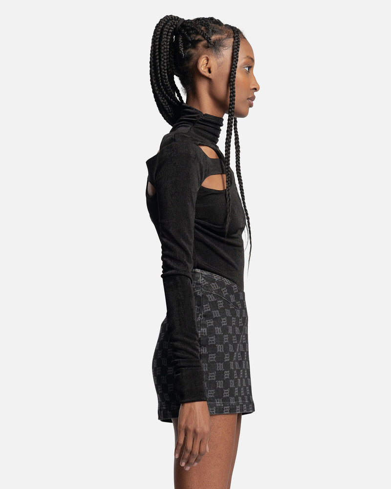 MISBHV Women Tops Butterfly Top in Black