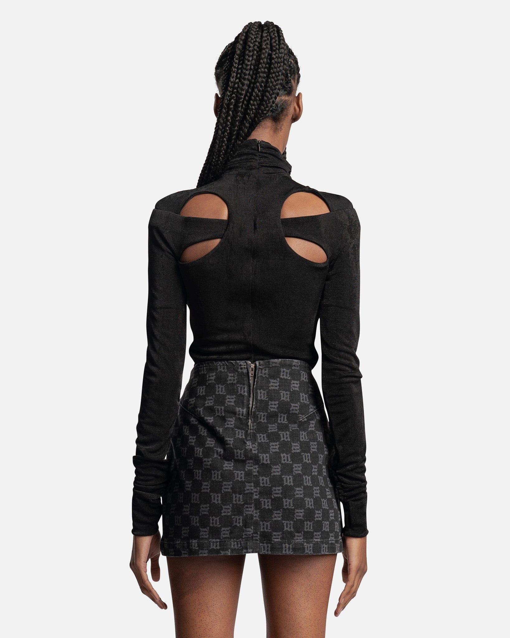 MISBHV Women Tops Butterfly Top in Black