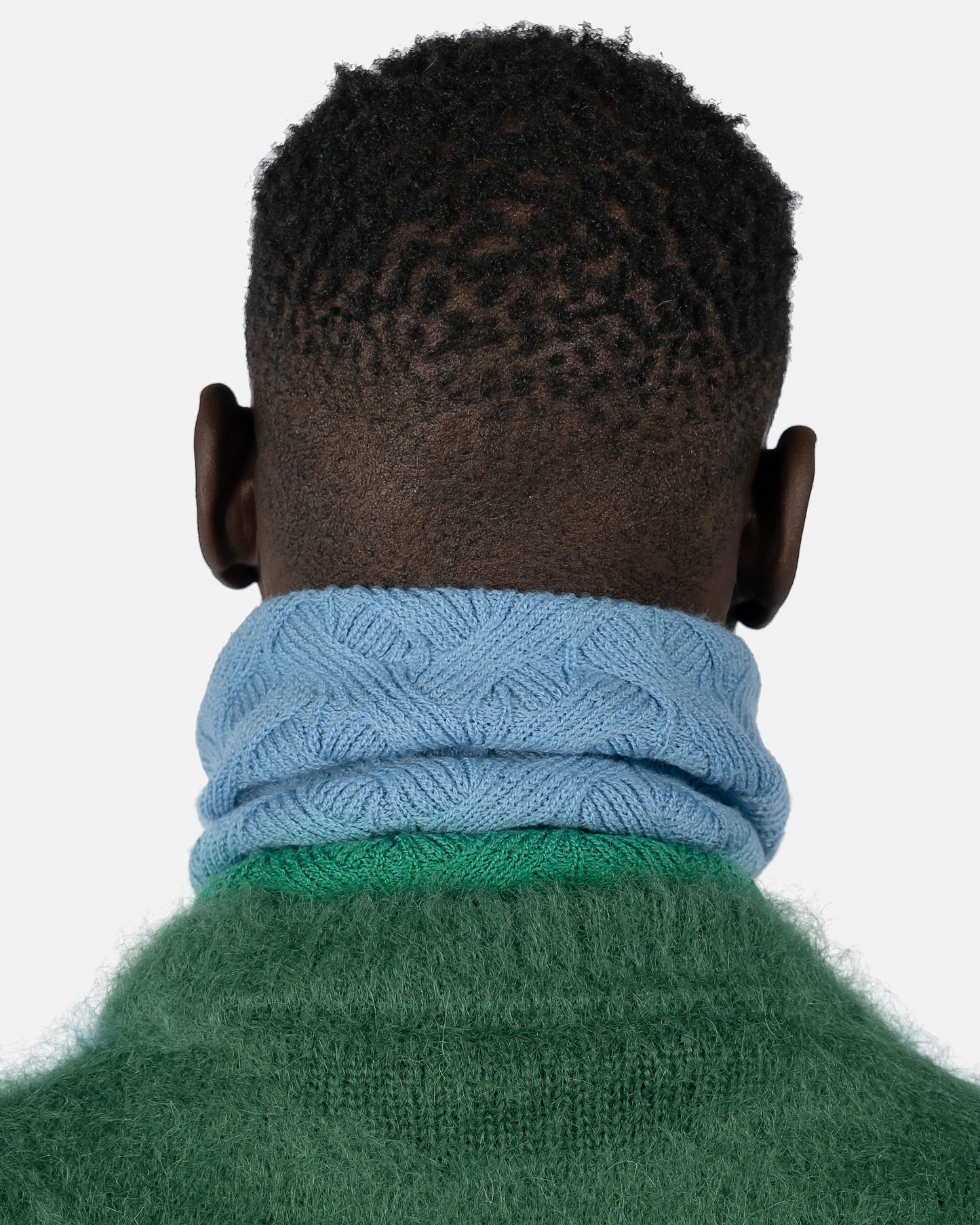 JW Anderson Scarves Cable Knit Foldover Neckband