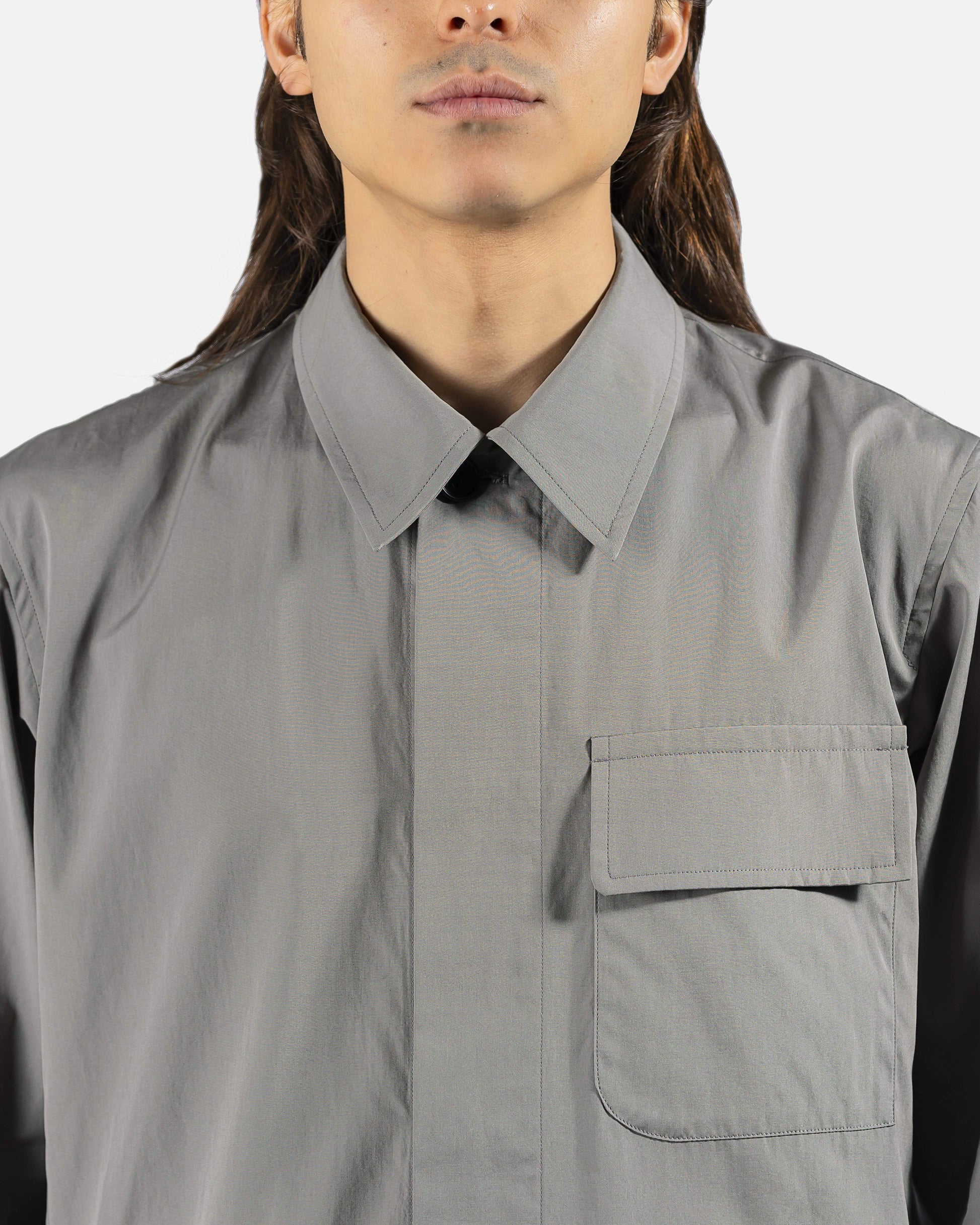 Dries Van Noten Men's Shirts Cadin Shirt in Grey