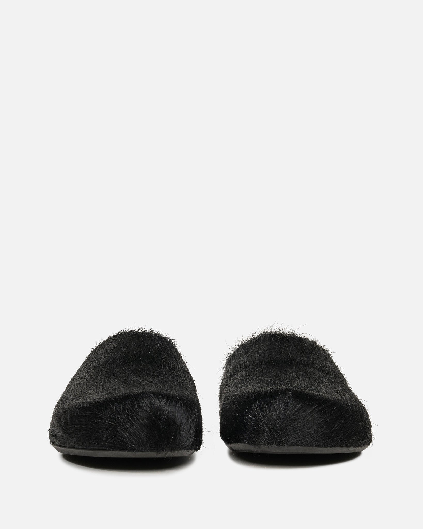 Marni Men's Shoes Calf-Hair Sabot in Black