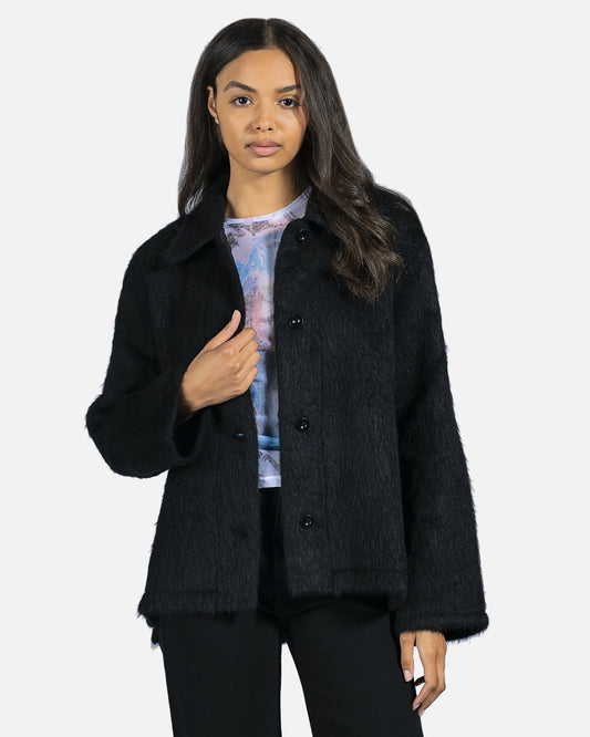Our Legacy Women Jackets Camp Mohair Cardigan in Black