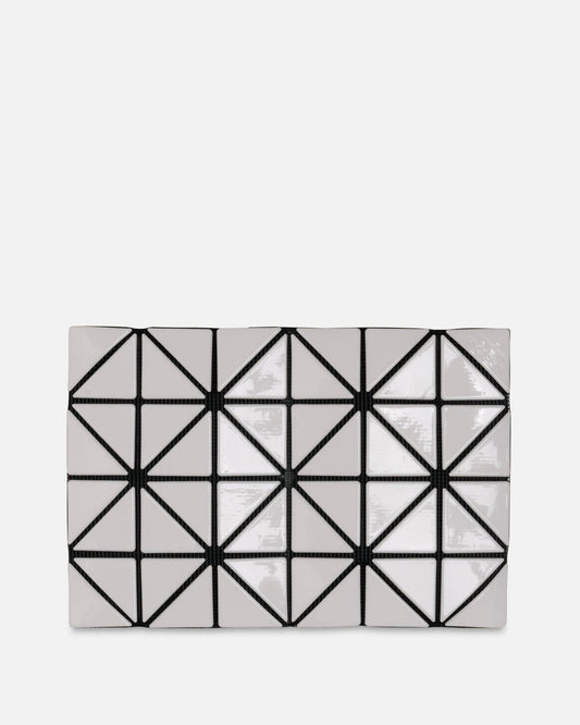 Bao Bao Issey Miyake Leather Goods Card Case With Color in Light Gray/Gray