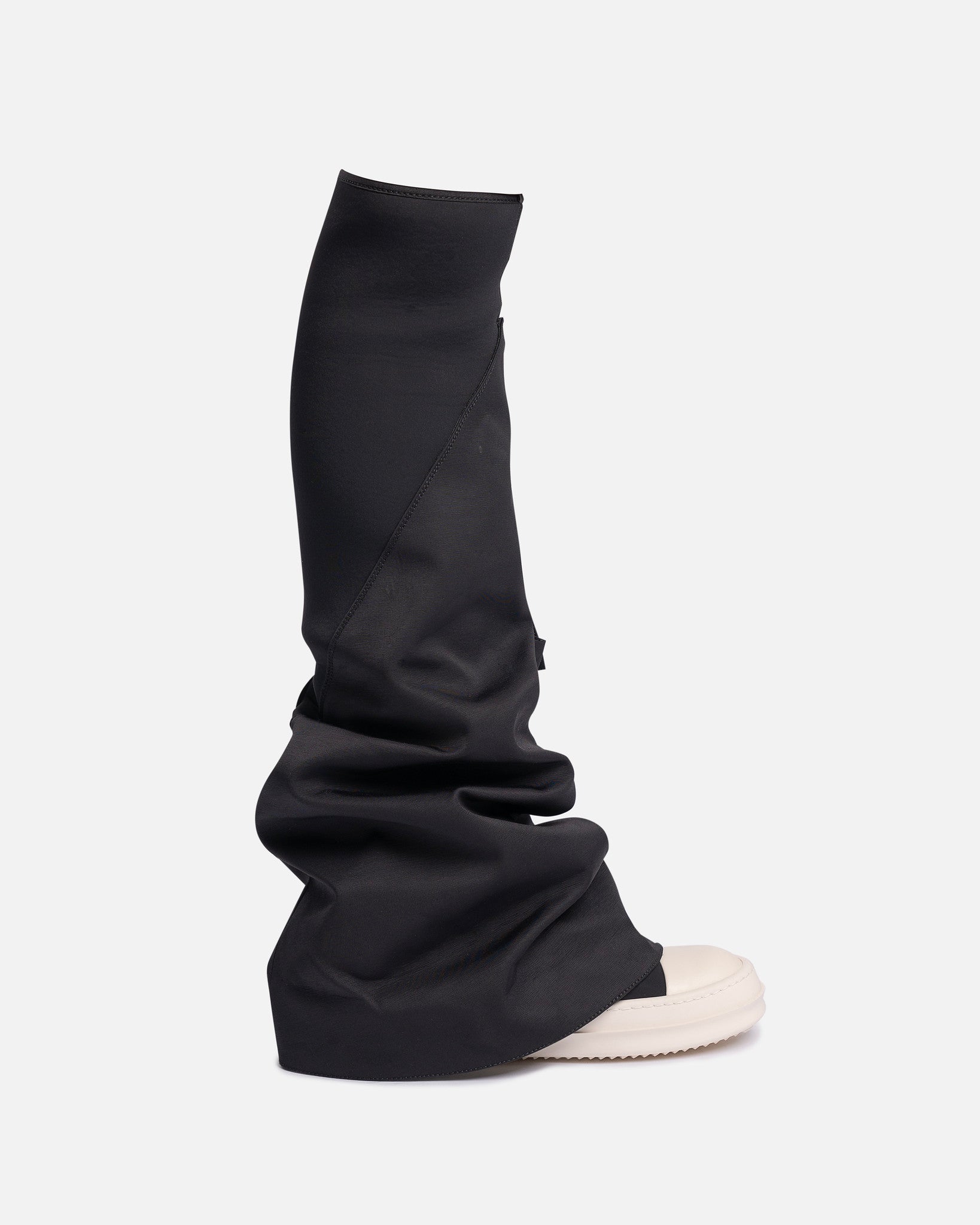 Rick Owens DRKSHDW Women's Shoes Cargo Fetish Sneakers in Black/Milk