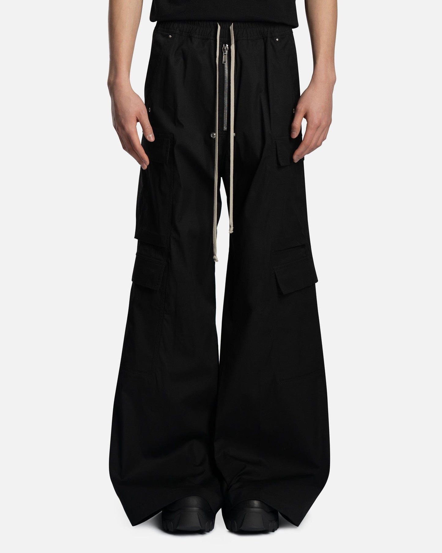 Rick Owens Men's Pants Cargobelas in Black