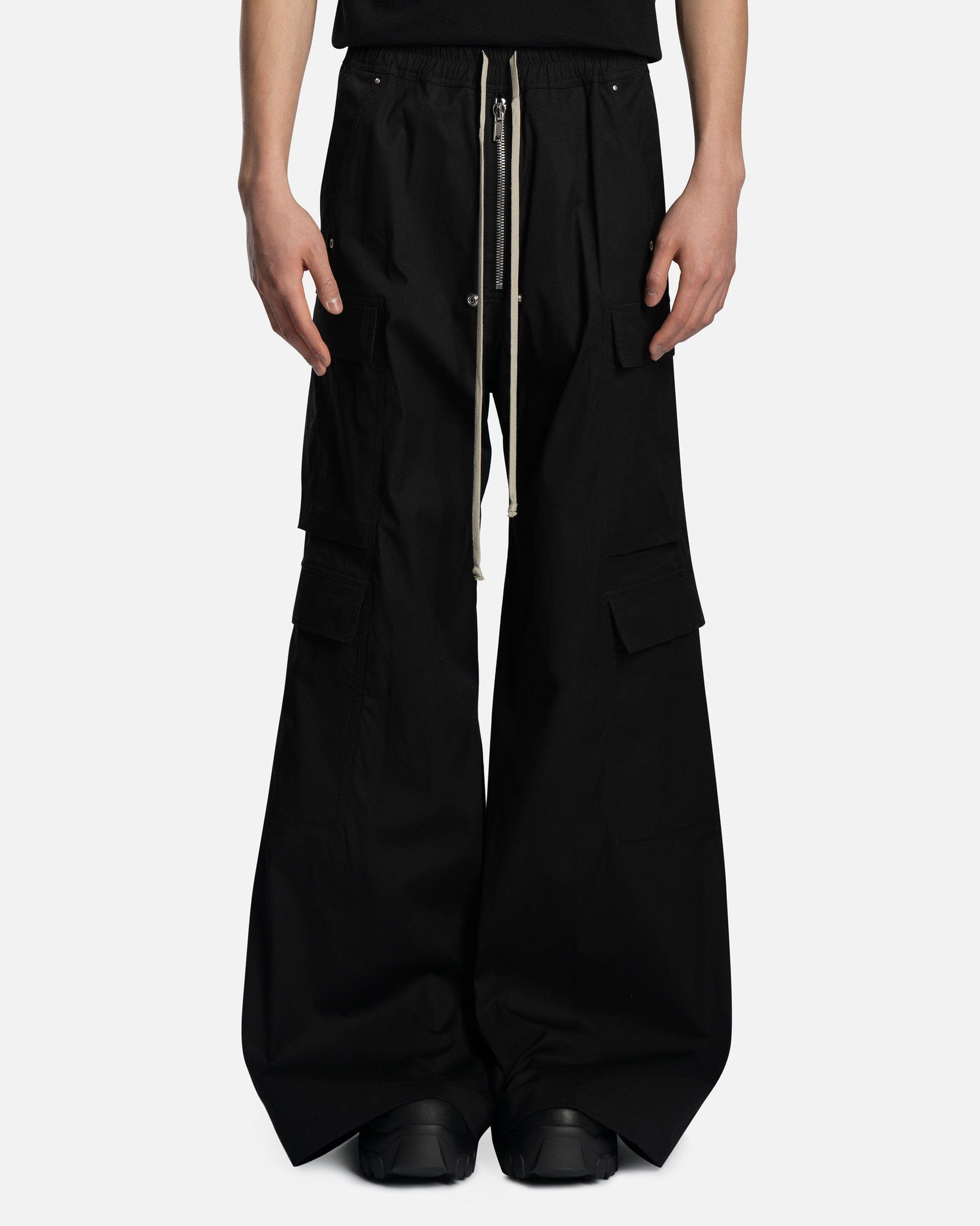 Rick Owens Men's Pants Cargobelas in Black