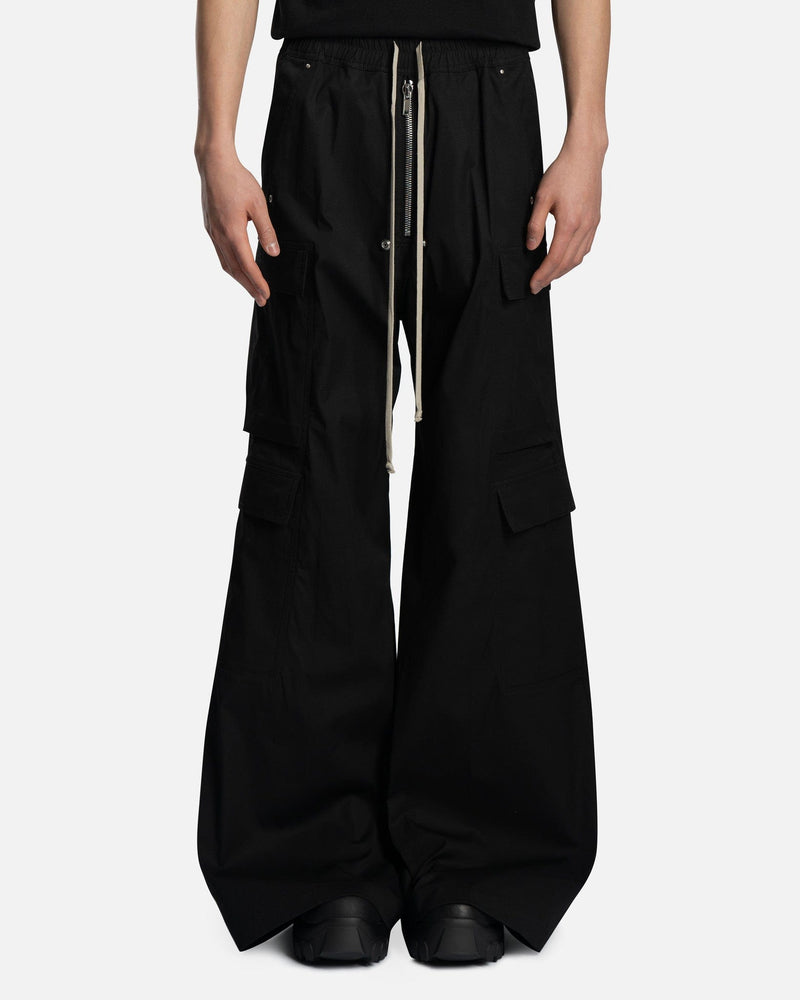 Rick Owens Men's Pants Cargobelas in Black