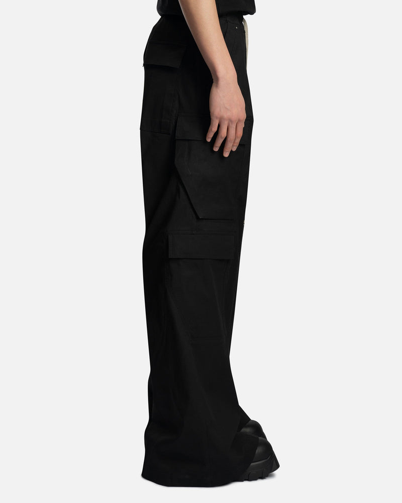 Rick Owens Men's Pants Cargobelas in Black