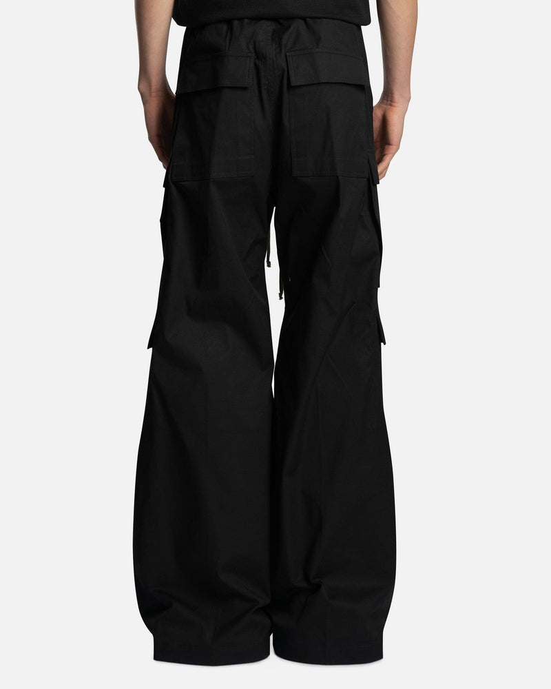 Rick Owens Men's Pants Cargobelas in Black